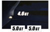 1994-98 Mustang Hood Cowl Decal Set - 5.0 GT Name